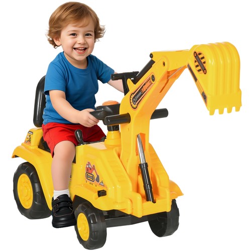 Kids ride tractor in - on, 1