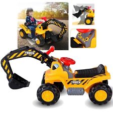Ride-On Push Tractor With