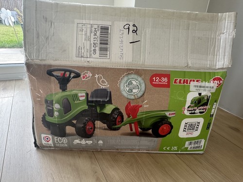 Claas green ride tractor - claas,