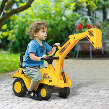 HOMCOM 2 in 1 Kids Ride On