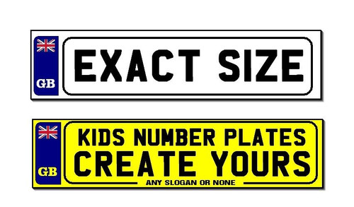 Kids personalised number - kids,