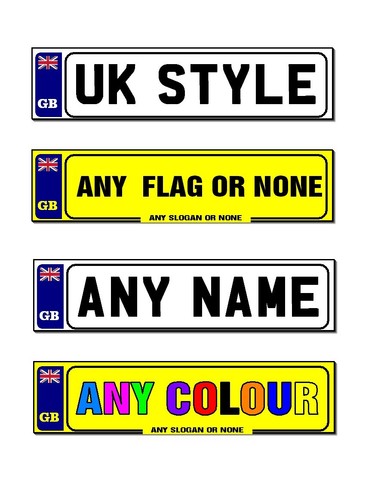 Kids personalised number - personalised,