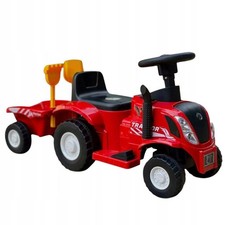 Red Electric Ride-on Tractor