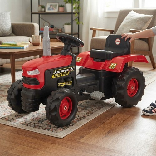 Durable red kid - kid's, pedal