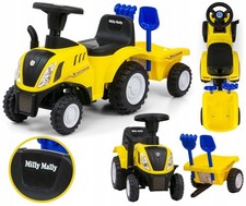 Yellow Tractor Ride-on Toy