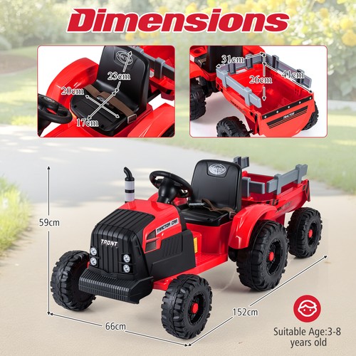 24v ride tractor - ride,