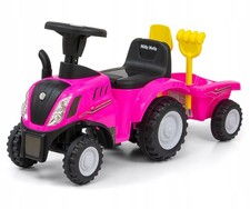 Pink Ride-on Tractor for Kids